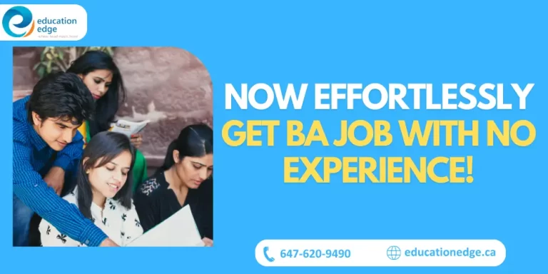 Now Effortlessly Get BA Jobs With No Experience!