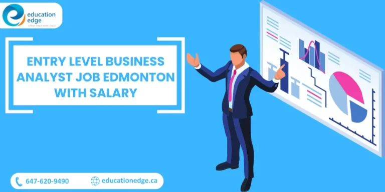 Entry level Business Analyst Job Edmonton with Salary